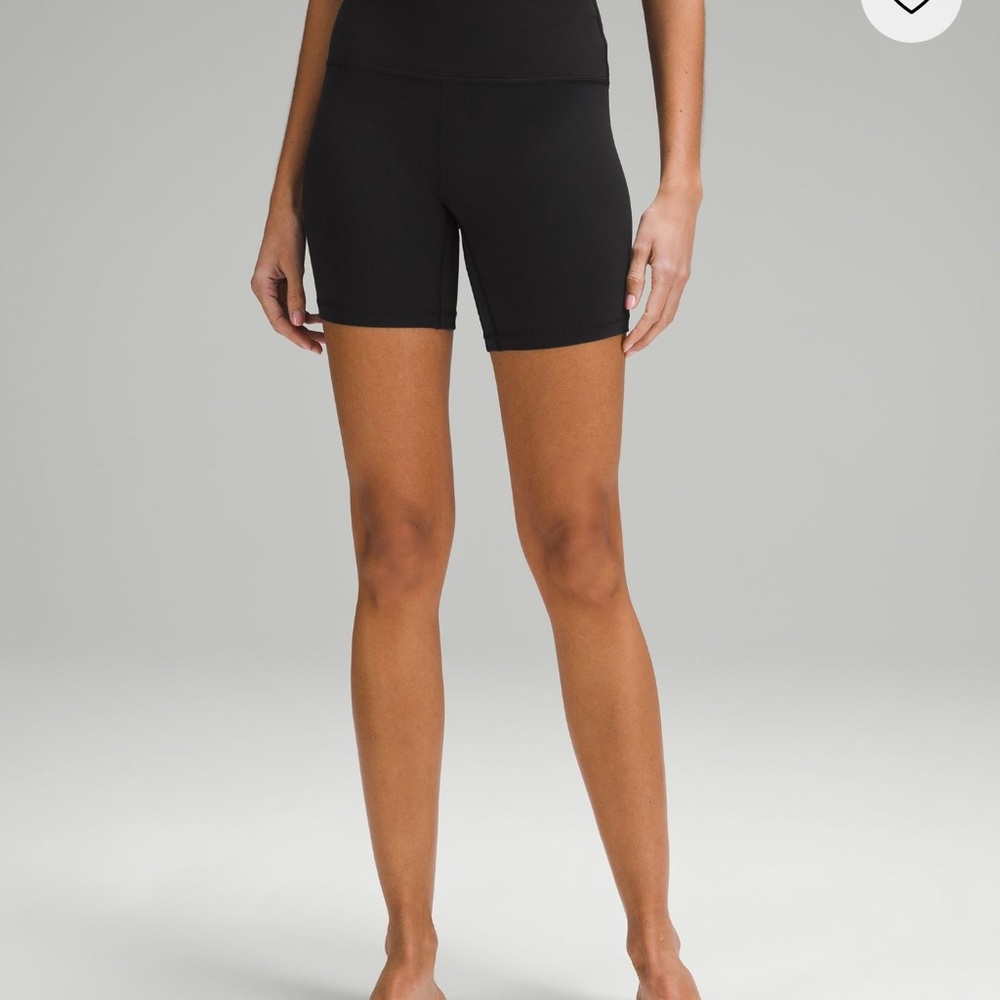 Lululemon Black Biker Shorts